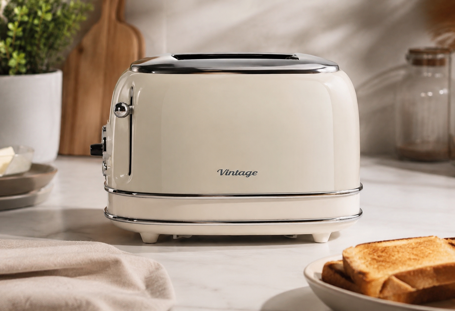 Tostadora Ariete Vintage Beige